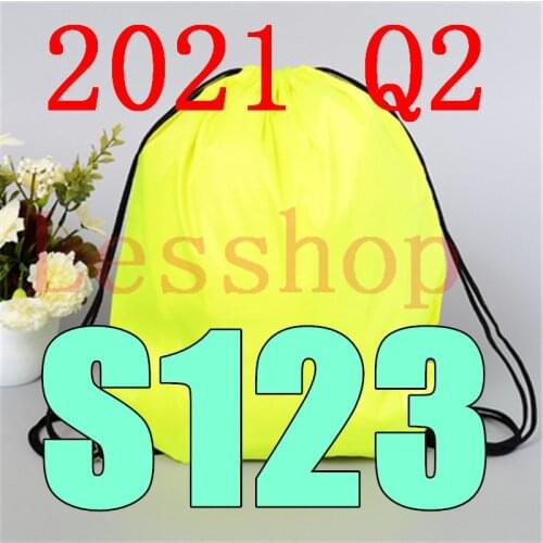 Latest 2021 Q2 BS123 New style BS 123 Bunch of pocket and Pull on the rope bag Handbag