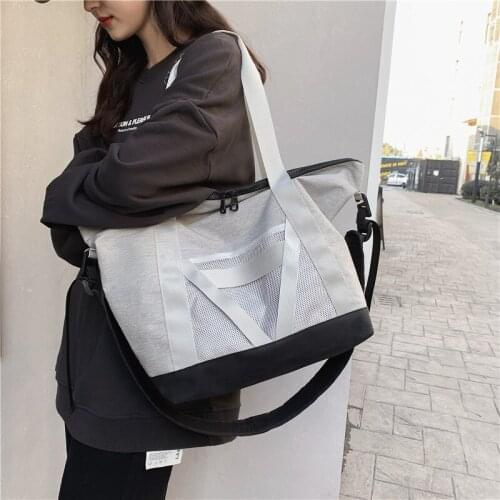 2021 Oxford fashion shoulder bags male super large capacity crossbody bags for men black grey Mens travel bag trend sac homme