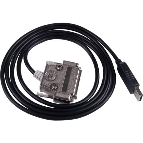 USB to DB25 Serial Programming Cable DB25 Male Null Modem Full Handshak FTDI Chipset Serial Converter Cable for Roland XY-RS-34