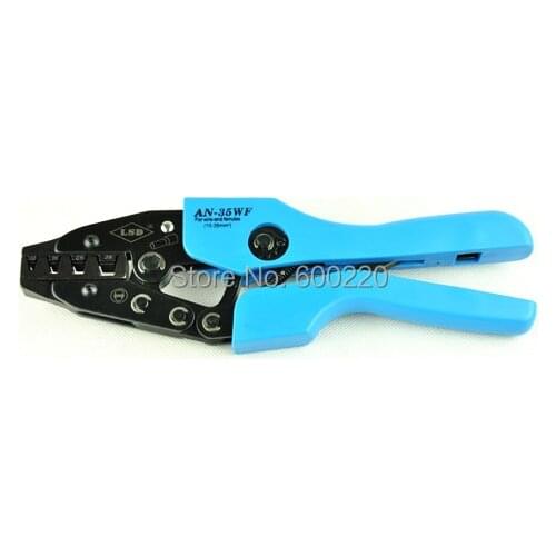 High quality Bootlace ferrule crimper AN-35WF crimping tool cord end terminals 10-35mm2 crimp tool wholesale