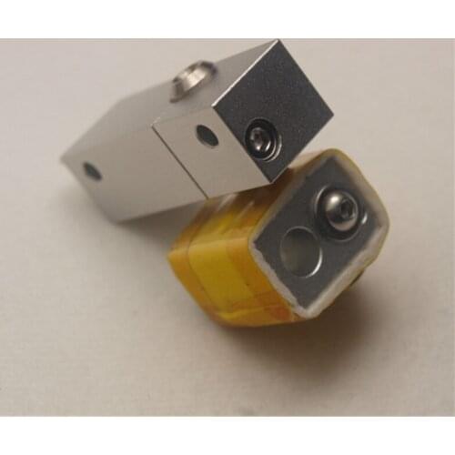 Wanhao i3 Upgrade MK10 PTFE lined Hotend kit Slotted Clamping Cooling Block for Wanhao i3 3D printer 0.4mm 1.75mm