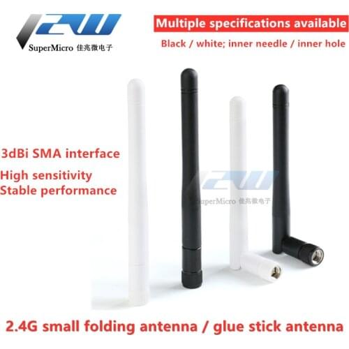 2.4GHz 3dBi Omni WIFI Antenna with RP SMA male Female plug connector for wireless router wholesale price antenna wi-fi