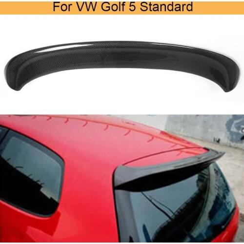 Carbon Fiber car carbon rear spoiler auto rear wing for Volkswagen VW Golf 5 V MK5 Standard GTI R32 2006-2009