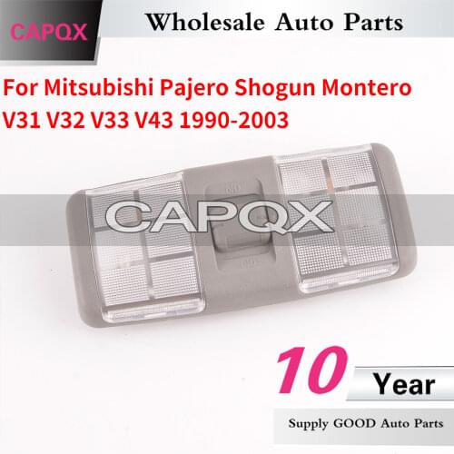 CAPQX Grey color Auto Interior Reading Light reading lamp For Mitsubishi Pajero Shogun Montero V31 V32 V33 V43 1990-2003