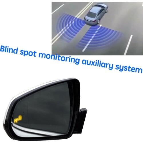 Car BSD BSM BSA Blind Area Spot Warning Drive Mirror Rear Radar Detection System For Cadillac SRX 2009~2015