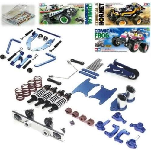 Alu parts/Shock/body mount for Tamiya WR-02CB Comical Grasshopper/WR-02/GF-01 R/C Toy Model Car