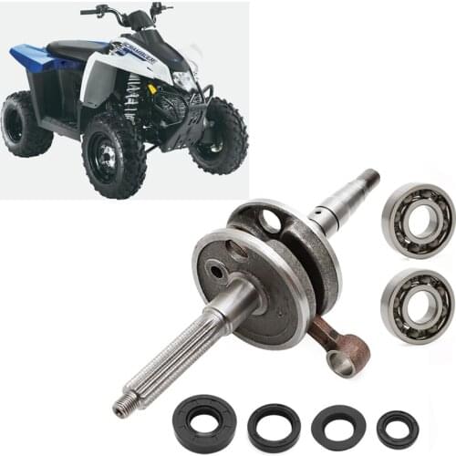 For POLARIS PREDATOR SPORTSMAN SCRAMBLER 90 90CC ATV CRANKSHAFT W/ CONNECTION ROD