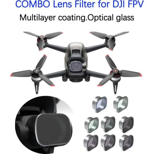 Camera Lens Filter UV CPL ND8 ND16 ND32 ND64 STAR Night Optical Glass Filters Kit For DJI FPV Combo Drone Filters Accessories