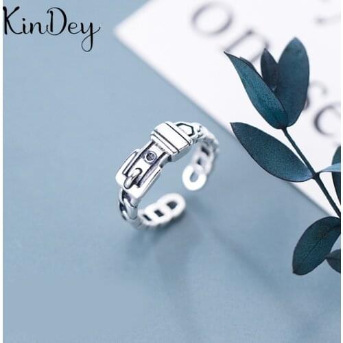 Brand Belt Rings For Women Wedding Engagement Charm Knuckle Rings Men Vintage Jewelry Romantic Party Gift