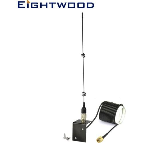 Eightwood SPYPOINT LINK-W Cellular Trail Camera Outdoor Enhanced MMS Antenna Aerial RP-SMA Plug Female RF Connector 500 cm Cable