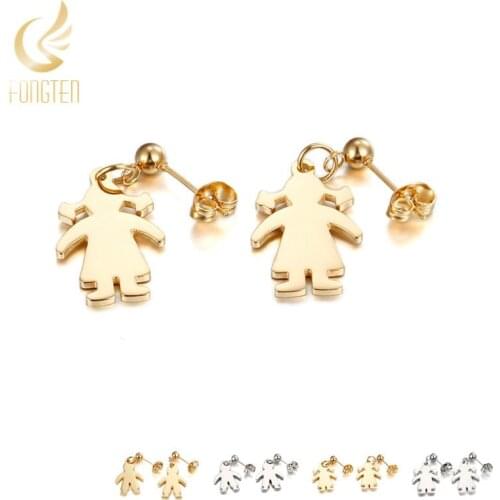 Fongten Earrings For Children