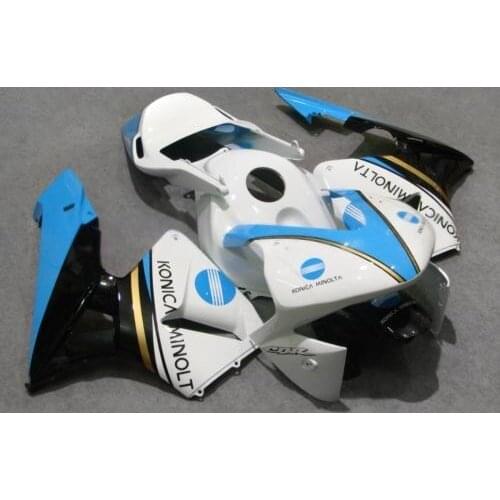 Racing Version Fairing kit for HONDA CBR600RR F5 03 04 CBR 600RR 2003 2004 cbr 600 ABS white blue black Fairings set+gifts HR54