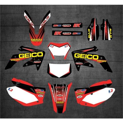 Motocross CRF 250X Graphics Decals stickers For Honda CRF250X 2004 2005 2006 2007 2008 2009 2010 2011 2012 2013 2014 15 16-2019