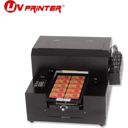 Small A4 Inkjet UV Flatbed Printer Mobile Phone Shell Embossed Acrylic Glass Printing Processing Machine