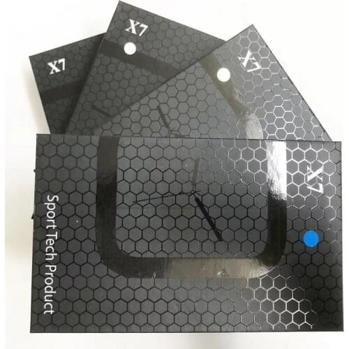 20 pcs X7 Smart Watch Bluetooth Call Heart Rate Fitness Tracker Smartwatch For Android IOS by DHL Factory wholesale direct sales