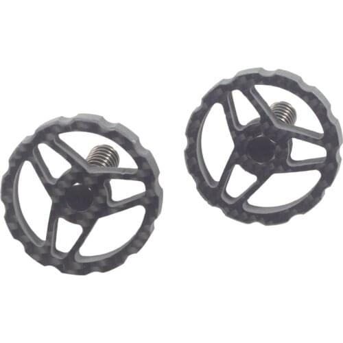 Bike Hinge Levers Titanium Alloy Limit Screw Nut For Brompton MBX Frame Quick Release Buckle Bicycle Skewer