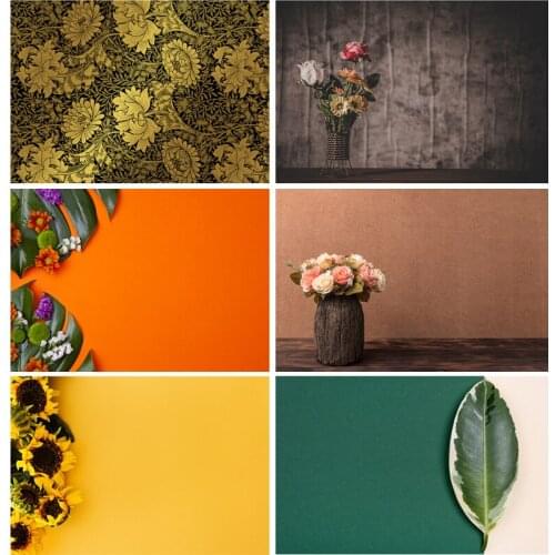 SHUOZHIKE Vinyl Custom Rose Flower Photography Background Props Newborn Photographic Backdrops For Photo Studio 21601HER-04