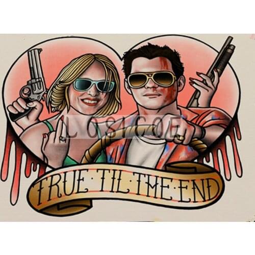 Vintage Tattoos Design Movie Poster Wall Art Retro Kraft Paper Painting Restoring Wall Sticker Interior Home Decoration U98