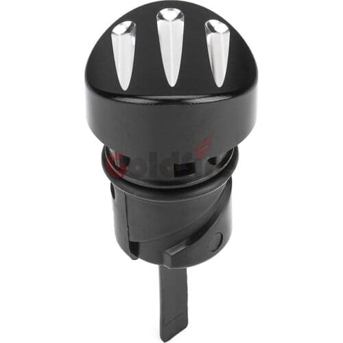 CNC Cut Motorcycle Parts Oil Dipstick Dip Stick Filler Plug for Harley Sportster XL XR 1200 883 50th Anniversary 72 48