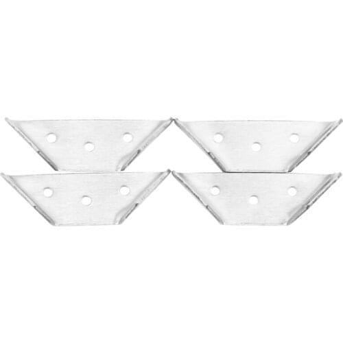 4pcs Multifunctional Stainless Steel Angle Code Right Angle Fixed Bracket Furniture Wood Board Angle Hardware Accessories