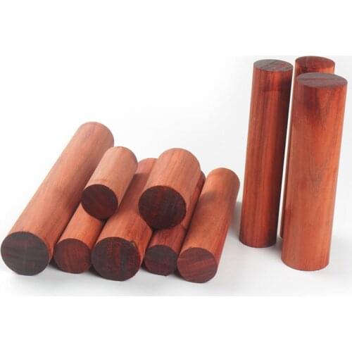 African Padauk Rosewood Dowel Pins wood lumber turning blanks round stick Customized sizes