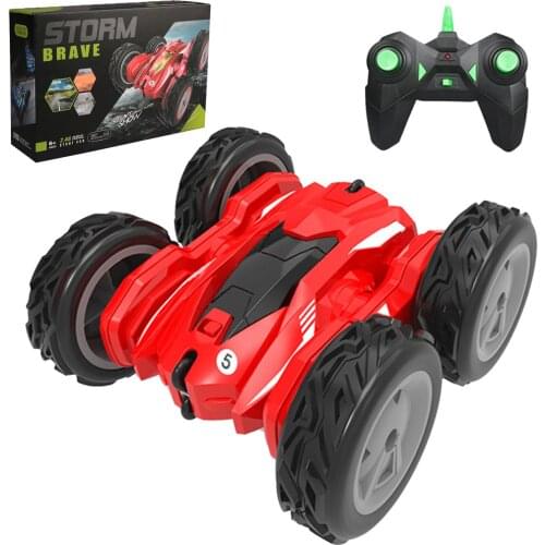 Remote Control Car 4WD RC Stunt Car 2.4 Ghz Remote Control Vehicle Toy High Speed ​​4WD Remote Control Off-Road Cars Toys
