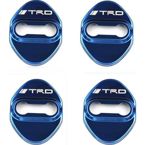Car Styling Anti Rust Car Door Lock Protective Buckle Cover For toyota corolla rav4 auris prius Auto Accessories Car-Styling
