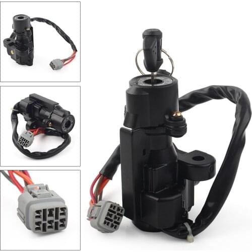 Motorbike Ignition Switch Lock Set W/ Key For GSXR600 GSXR750 GSXR1000 2006 2007 2008 2009 2010 2011 2012 2013 2014 2015 2016