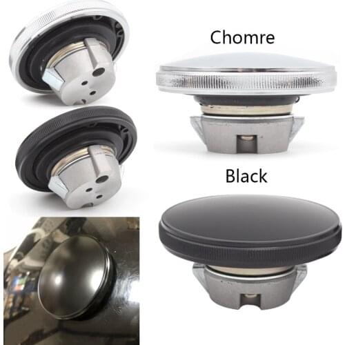 Chrome/Black Motorcycle Decorate Fuel Tank Caps Petrol Gas Tank Cap Cover Lid For Harley Street 750 500 2015-2019