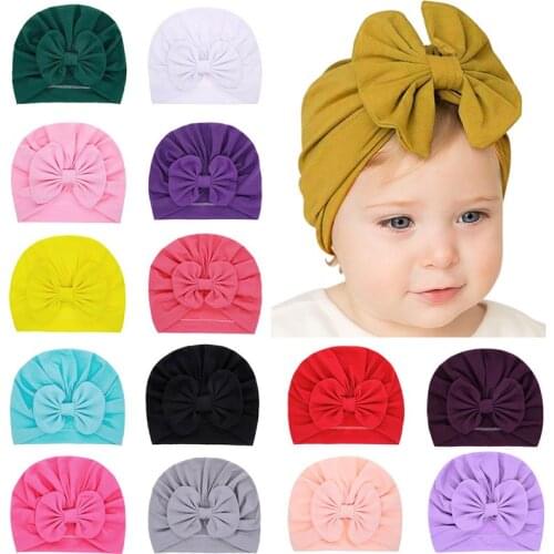 Cute Baby Girls Boys Cap Big Bow Hat For Baby Girls Butterfly India Hat Kids Caps Childrens Hats New