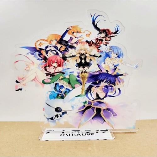 Anime Date A Live Acrylic Stand Figure Kurumi Tokisaki Desktop Decoration Collection Model Toy Gifts