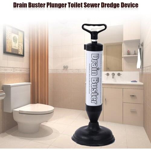 Original Powerful Manual Drain Buster Strong Plunger Toilet Sewer Dredge Device Inflator Toilet Plungers Vacuum Toilet Dredger