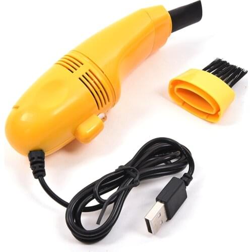 Useful Mini USB Vacuum Cleaner Dust Collector Convenience Computer Desktop Keyboard Dust Cleaning Brush Hot Sale