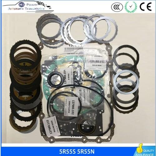 5R55N 5R55S Transmision Repair Overhaul Kit friction & Steel Kit For LINCOLN JEEP JAGUAR Gearbox Master kit