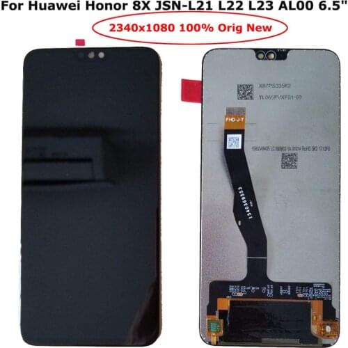 Shyueda IPS 100% Orig New 6.5" For Huawei Honor 8X JSN-L21 JSN-L22 JSN-L23 JSN-AL00 JSN-42 LCD Display Touch Screen Digitizer