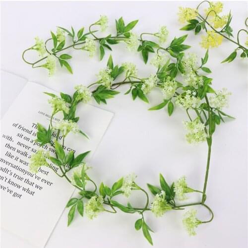 Wedding Photography Decorative Flower Vine Festive And Wedding Decoration Hydrangea Vine Simulation Plant Wall Hanging