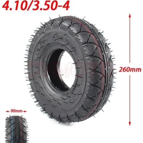 Heavy Duty Inner Tube Outer Tyre 4.10 X 3.50 - 4 Big Foot 4.10/3.5-4 For Goped Bigfoot Torando Cobra Scooter ATV Quad Go Kart