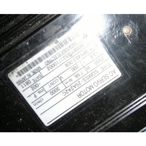 Servo pack SGMSS-25A2A2C , Used one , 90% appearance new , 3 months warranty