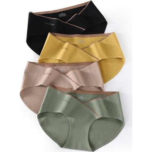 Maternity Women Cotton Panties 2021 New Fashion Pregnant Pregnancy Sanitary Underwears Casual Ladies Soft Intimates Clothings