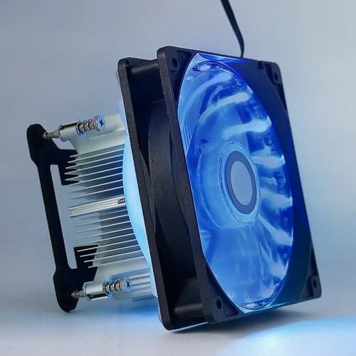 CPU Radiator Fan Led 12CM Silent Desk Computer Cooling Fan GDeals