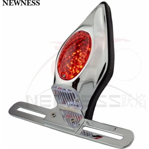 Motorcycle Customs LED Taillight For Harley Honda Yamaha Cruiser Cafe Racer Chopper Bobber Custom Tail Rear Lamp