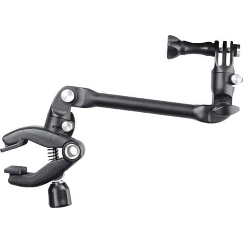 10-inch Articulating Arm Camera Mount with 3.3cm Clamp Capacity Adjustable Magic Arm Replacement for Gopro Xiaoyi Sjcam AEE