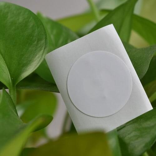 10pcs/Lot 25mm round Epaper rfid label sticker tag 13.56MHz ISO1443A NFC 216 Sticker for all NFC enabled phones