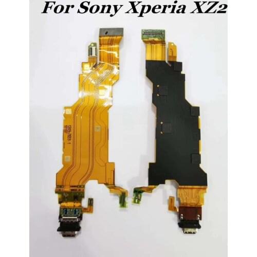 10PCS Original USB Charging Port Dock Connector Flex Cable For Sony Xperia XZ2 H8216 H826 Micro USB Dock Connector Charging Port