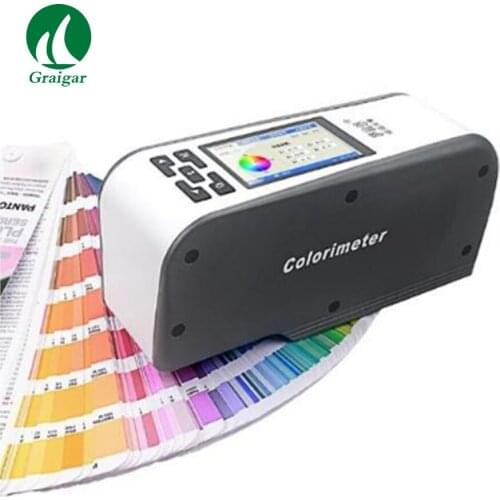 WF30 Digital Portable Colorimeter 4mm Panton Color Meter Tester Photoelectric Lab Tester Display Mode CIELAB CIELCH