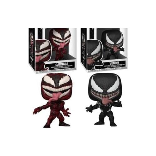Funko Marvel Super hero CARNAGE Venom 888# 889# with box Original Vinyl Dolls Figure pop Model Toys for Children Gift