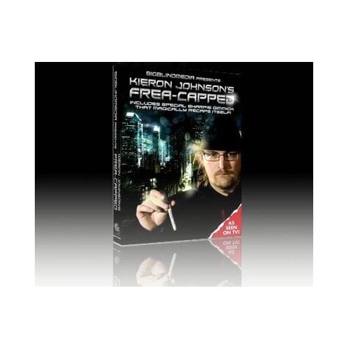 Frea-Capped (DVD And Gimmicks) By Kieron Johnson - Magic Trick,Stage Magic Props,Accessories,Comedy,Card,Close-Up,Mentalism
