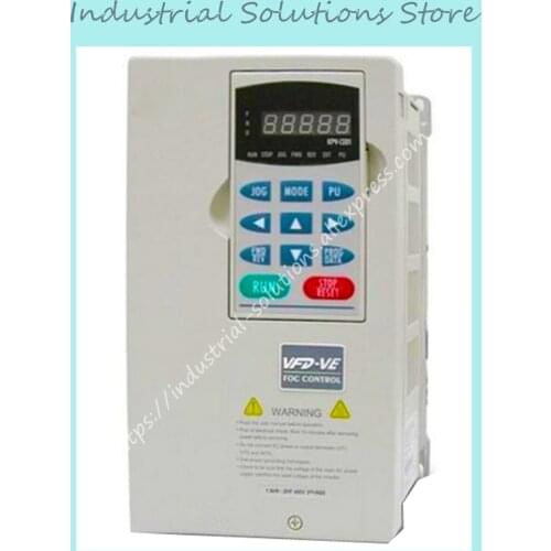 Inverter VE Series VFD015V43A-2 3ph 380V 4.2A 0~600Hz 1.5KW 2HP New Original