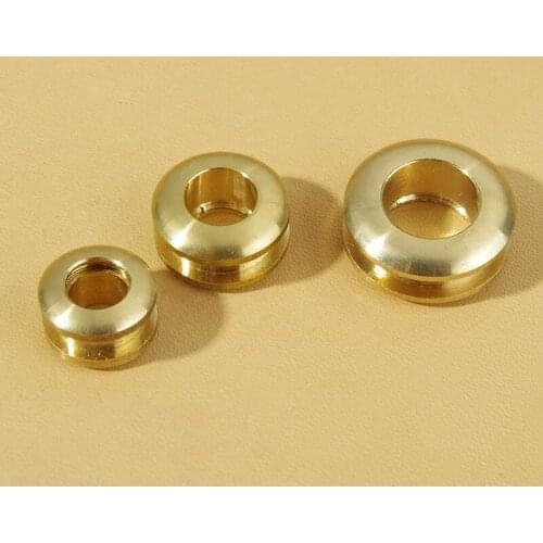 10PCS 16*9mm Brass Gas Hole Screw Grommets Connection Eyelet DIY Bag Part Hardware Handmade Cloth Ring Leather Craft Buckle