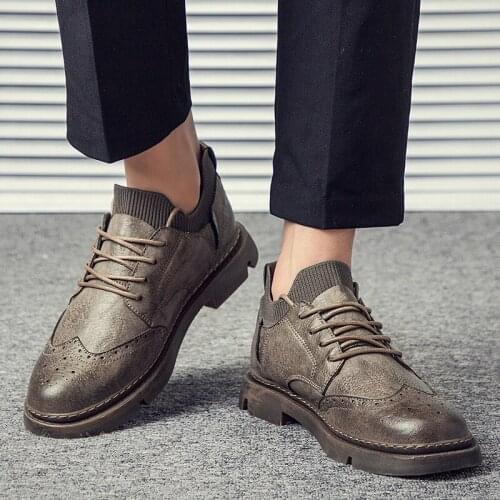 On shoe top man fashion sneakers mens for shoes wear leisure men black Sneaker causal leather casual sports sport 2020 low Mens